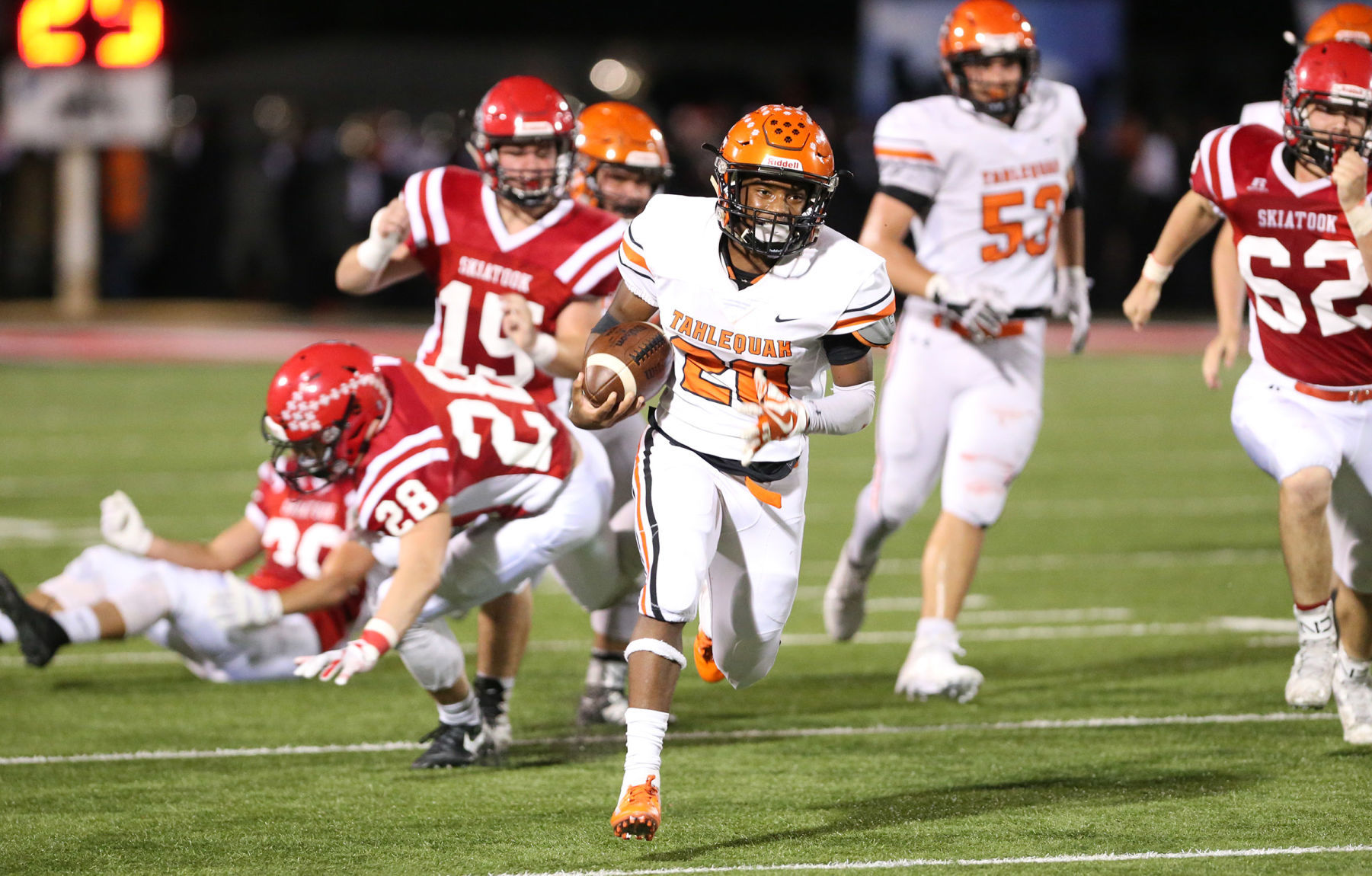 No. 9 Class 5A: Tahlequah Tigers (0-0)